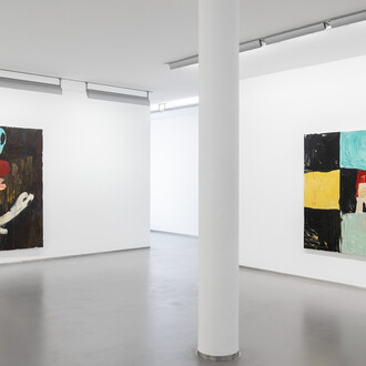 Ulrich Wulff. Kottbusser Tor 2006, ausstellungsansicht. Mit freundlicher genehmigung der Galerie Bernd Kugler