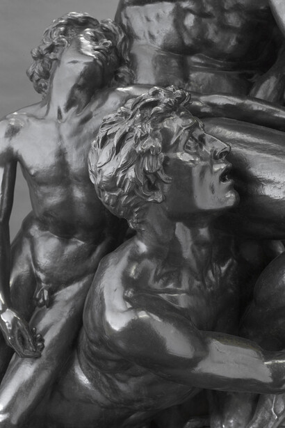 Jean-Baptiste Carpeaux (1827-1875), Ugolin, dit aussi Ugolin et quatre enfants (détail), 1862, Bronze fondu par Victor Thiébaut, 194 x 148 x 119 cm, Paris, musée d’Orsay, © RMN-Grand Palais (Musée d'Orsay) / Jean Schormans