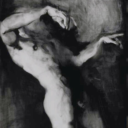 Roberto Murillo; Figura masculina en la sombra, 2023
