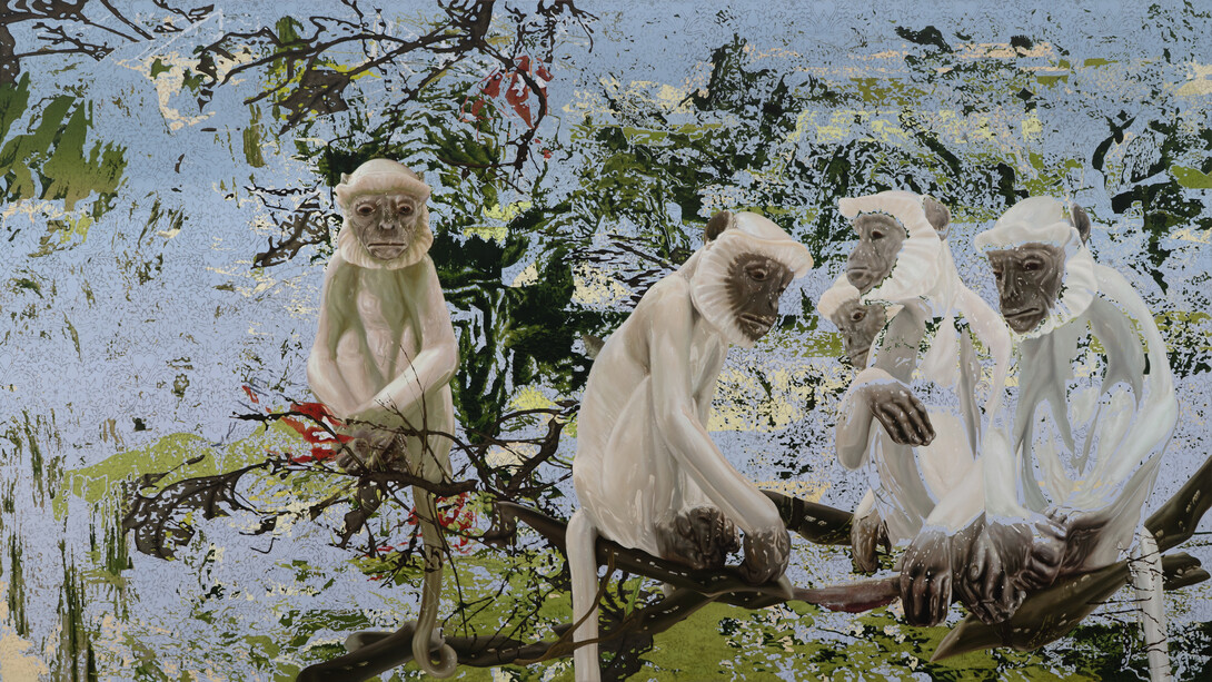 Rafael Megall, Solitude, serenity (detail), 2026. Courtesy of Mek Contemporary