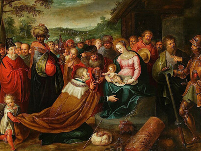 Frans Francken, The Adoration of the Magi, 1612-1615, oil on panel