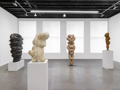 Tony Cragg, exhibition view. Courtesy of Marian Goodman Gallery