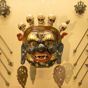 The Culture and Art of Central Asia, Exhibition view. Courtesy of The State Hermitage Museum
