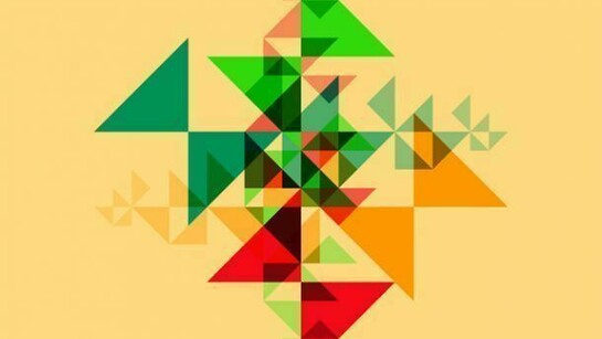 Alexandre Wollner, Konstellation e3, aus der Serie Formulierung - Interaktion -Artikulation, 2010, Digitaler Druck, 50 x 50 cm