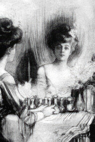 Charles Allan Gilbert, Todo es vanidad (1892, detalle)