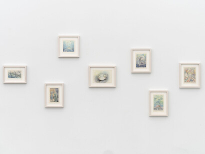 ob, Phantom tales, exhibition view. Courtesy of Perrotin