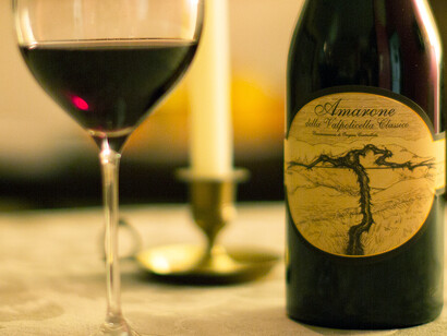 A tasty glass of Amarone