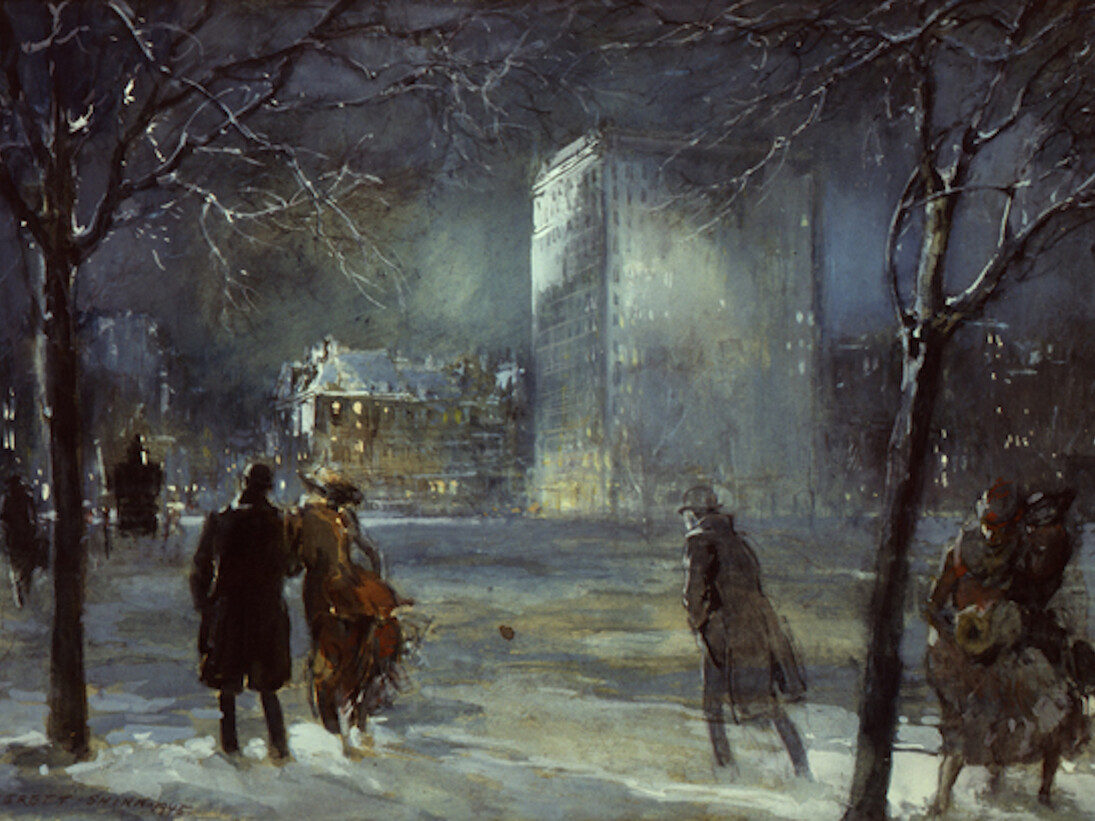 Reflections on Modern America. Courtesy of Yale University Art Gallery