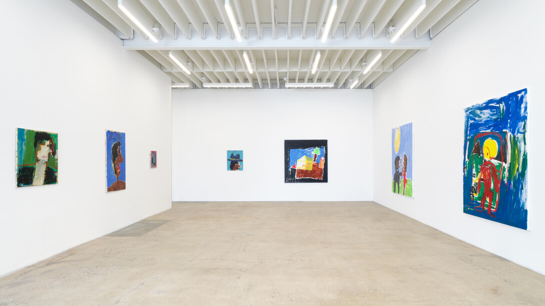 Billy White, Picnic, installation view, Shrine LA. Courtesy of the artist and Shrine Gallery