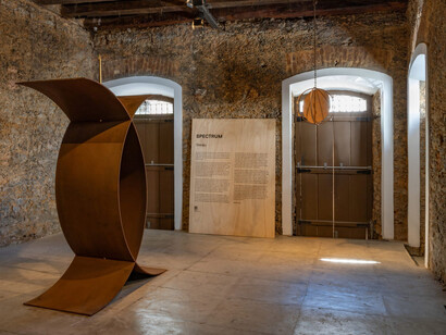 Siwaju, Spectrum, vista da exposição. Cortesia de A Gentil Carioca