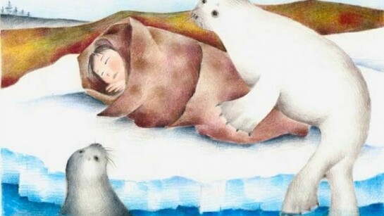 La donna foca, illustrazione di Alessandra Murgia