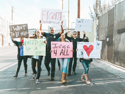 Justice for all, activists for change