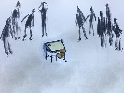 Vittorio Nava, Il banco da un altro pianeta