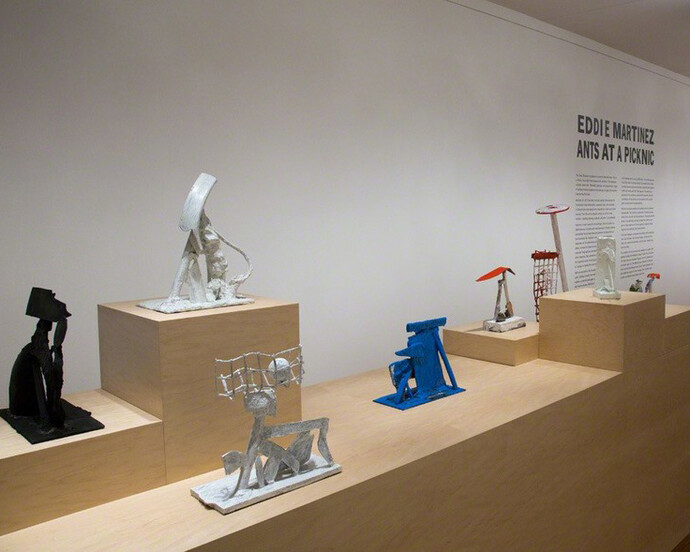 Eddie Martinez: Ants at a Picknic. Courtesy of Davis Museum