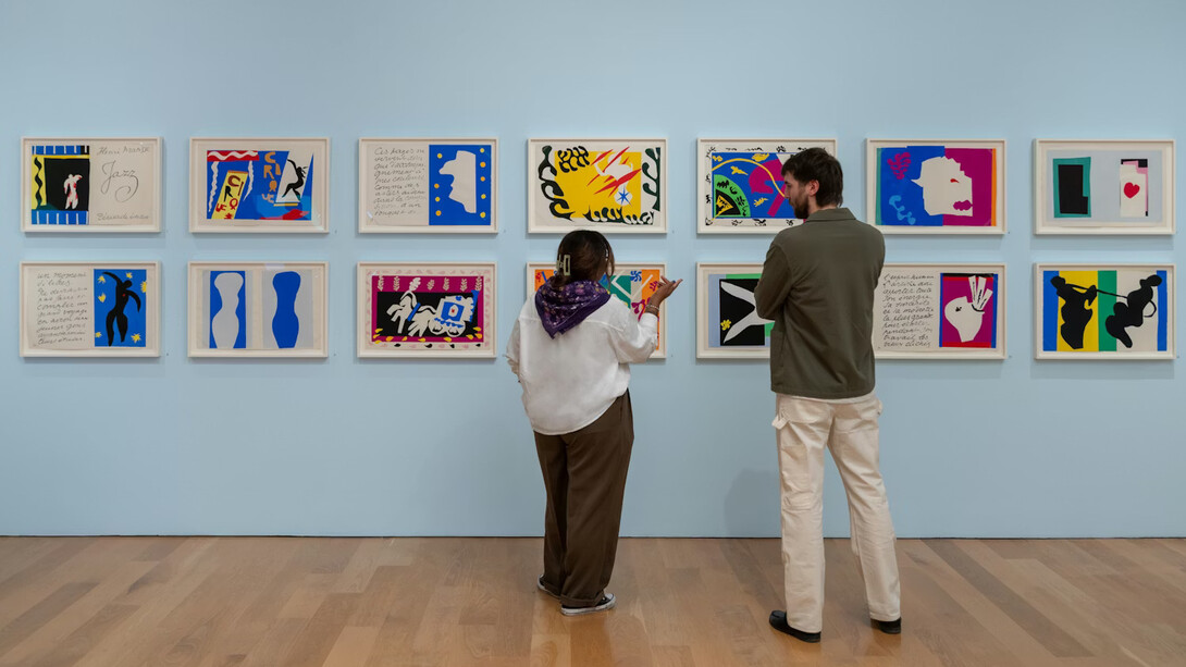 Henri Matisse, Matisse’s jazz: rhythms in color, exhibition view. Courtesy of Art Institute of Chicago