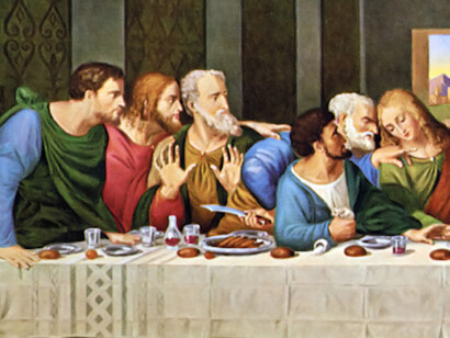 Cenacolo di Santa Maria delle Grazie di Leonardo Da Vinci, Milano, Italia