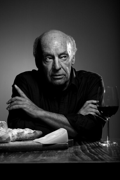 Eduardo Galeano durante una sobremesa