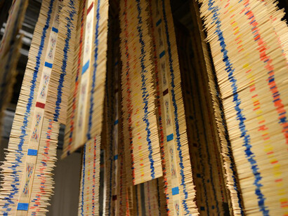 Elena Hoyos, Mikado, exhibition view. Courtesy of El Dorado Space