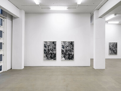 Berit Schneidereit, The interstices of this place, exhibition view. Courtesy of G2 Kunsthalle
