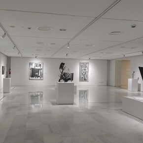 Varios artistas, Espacio arte contemporáneo (E.ac.), vista de exhibición. Cortesía de la Fundación Bancaja