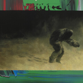 Richard Patterson, The Studio, 2016 Oil on canvas, 22 x 17 in, 55.9 x 43.2 cm (T0010880). Courtesy of Timothy Taylor