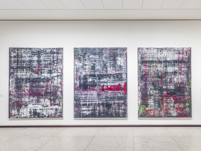 Gerhard Richter, 100 works for Berlin, exhibition view. Courtesy of Neue Nationalgalerie