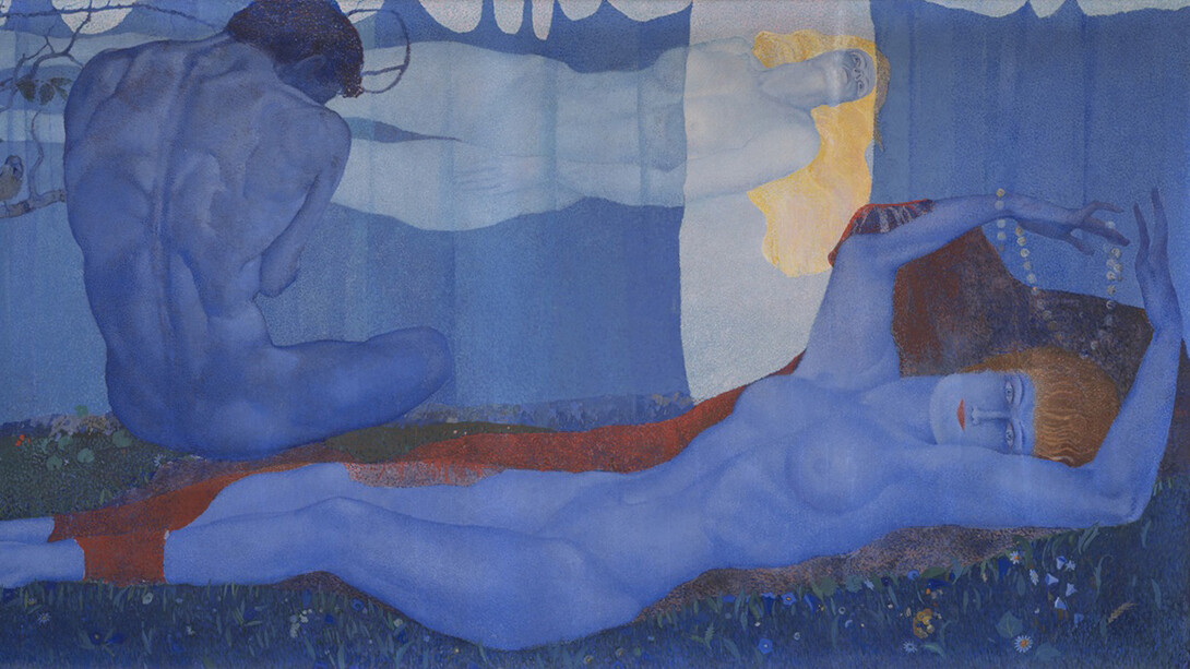 Luigi Bonazza, Notturno (dettaglio), 1926. Cortesia di Mart