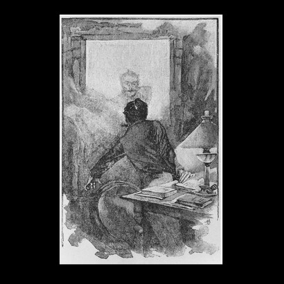 Georges Lemoine, illustrazioni per Le Horla (1910). È Lui, lui, Horla, che mi ossessiona e mi fa avere queste allucinazioni?