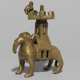 Elefantenleuchter, Magdeburg, M. 12. Jh.. Courtesy of Germanisches Nationalmuseum