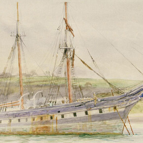 William Lionel Wyllie, Drawing. Courtesy of National Maritime Museum