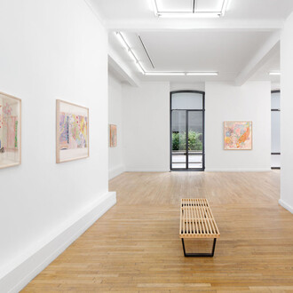 Nancy Graves, Everyone scurries, exhibition view. Courtesy of Ceysson & Bénétière Gallery