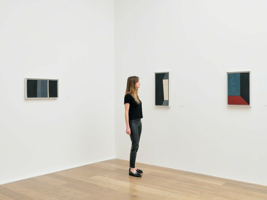 Maria Lassnig, Exhibition view. Courtesy of Hauser & Wirth