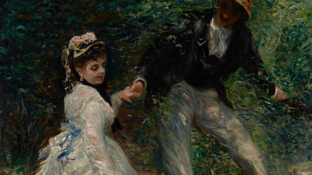 «El paseo» (1870), Pierre-Auguste Renoir