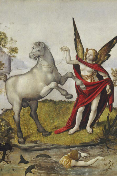 Piero di Cosimo, Allegoria, particolare, olio su tavola, National Gallery of Art, Washington