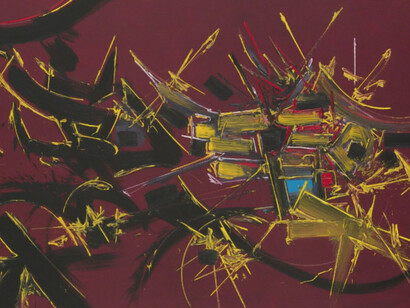 Georges Mathieu. Courtesy of Galerie Templon