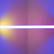 Dan Flavin. Courtesy of Mana Contemporary