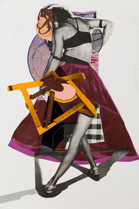 Sally Smart, detail from The Choreography of Cutting  