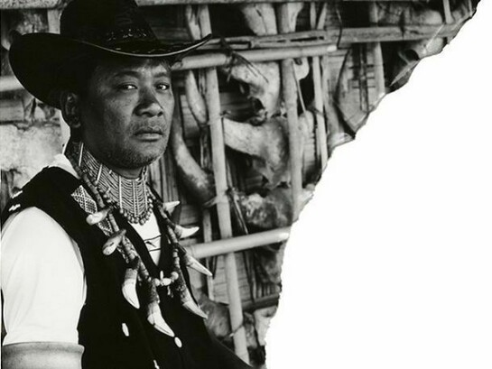 David Bailey (*1938), Uncharted – Naga Hills, 2012, silver gelatin print on glossy fibre paper, printed 2011-2013, 20,7 x 18,7 cm © David Bailey, Courtesy: Daniel Blau Munich/London
