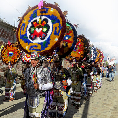 La Danza della Piuma è una delle danze più spettacolari di Oaxaca (Messico)