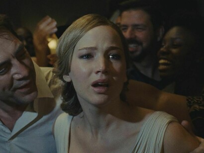Jennifer Lawrence y Javier Bardem en «¡Madre!»