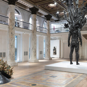 Nick Cave, Amalgams and graphts, exhibition view. Courtesy of Jack Shainman Gallery 