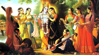 Vedic literature gives insight into the bhakti model of its time