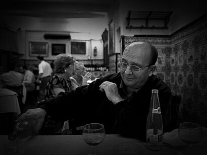 Manuel Vázquez Montalbán (1939-2003), escritor español, periodista y poeta