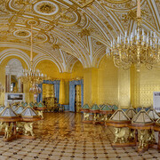 Empress Maria Alexandrovna in the Winter Palace, Exhibition view. Courtesy of The State Hermitage Museum