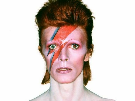 Album cover shoot for Aladdin Sane, 1973. Photograph by Brian Duffy © Duffy Archive
