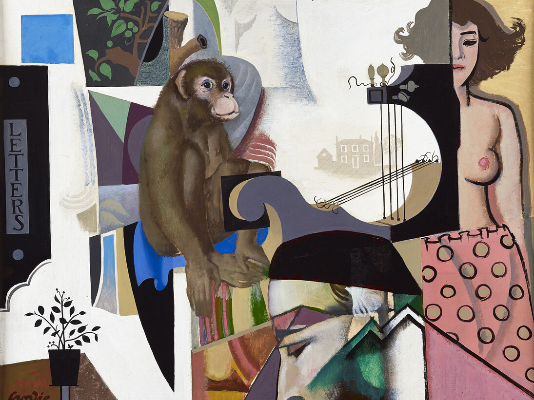 William Crosbie, Music of Living - Monkey and Nude, 1988