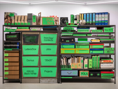 Milan Unit 1994-2009 by Ramak Fazel, exhibition view. Courtesy of Maxxi