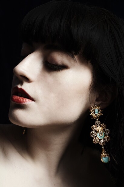 Earrings by Attia Shiraz