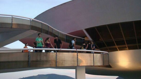 MAC (Museo de Arte Contemporanea) di Oscar Niemeyer.