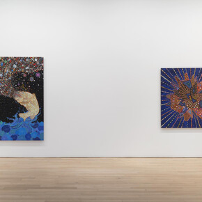 Fred Tomaselli, Installation view